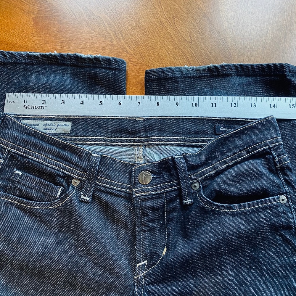 CITIZENS OF HUMANITY dark grommet jeans - Picture 11 of 13